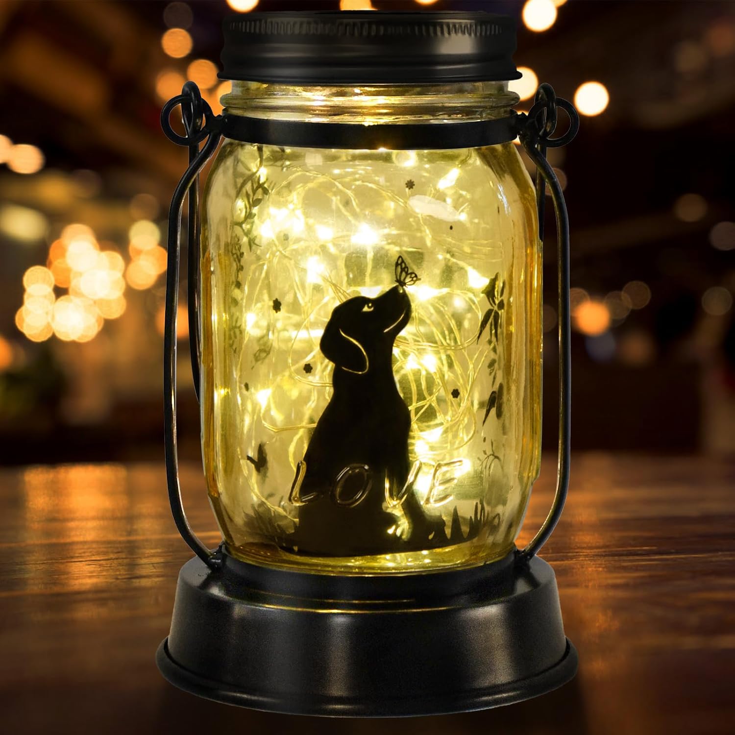 dog lantern