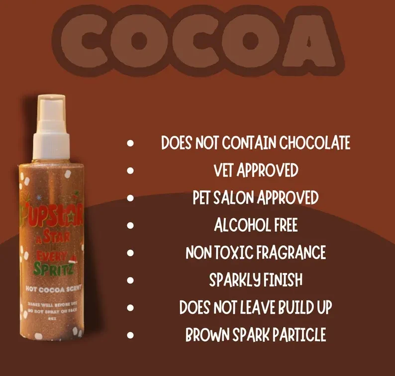 hot cocoa dog perfume