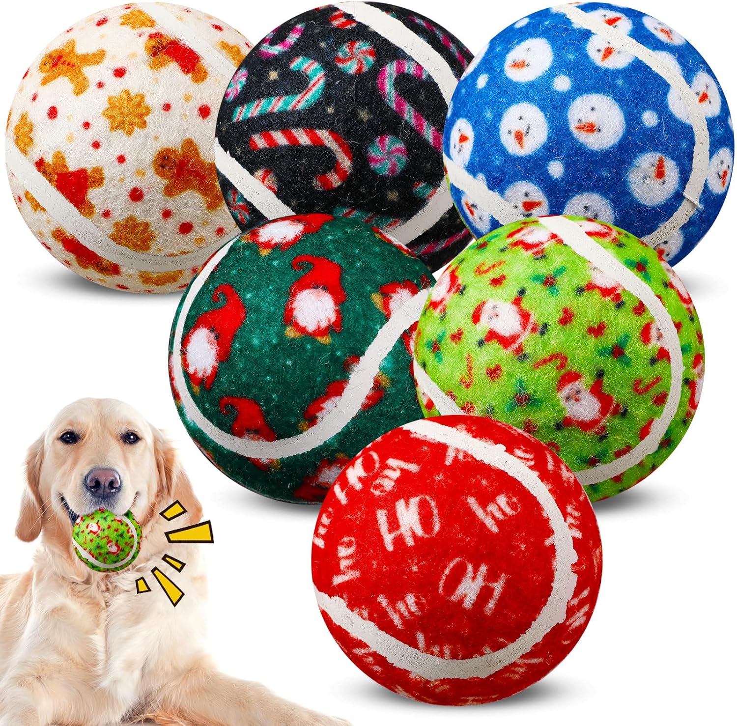 colorful tennis balls for dogs