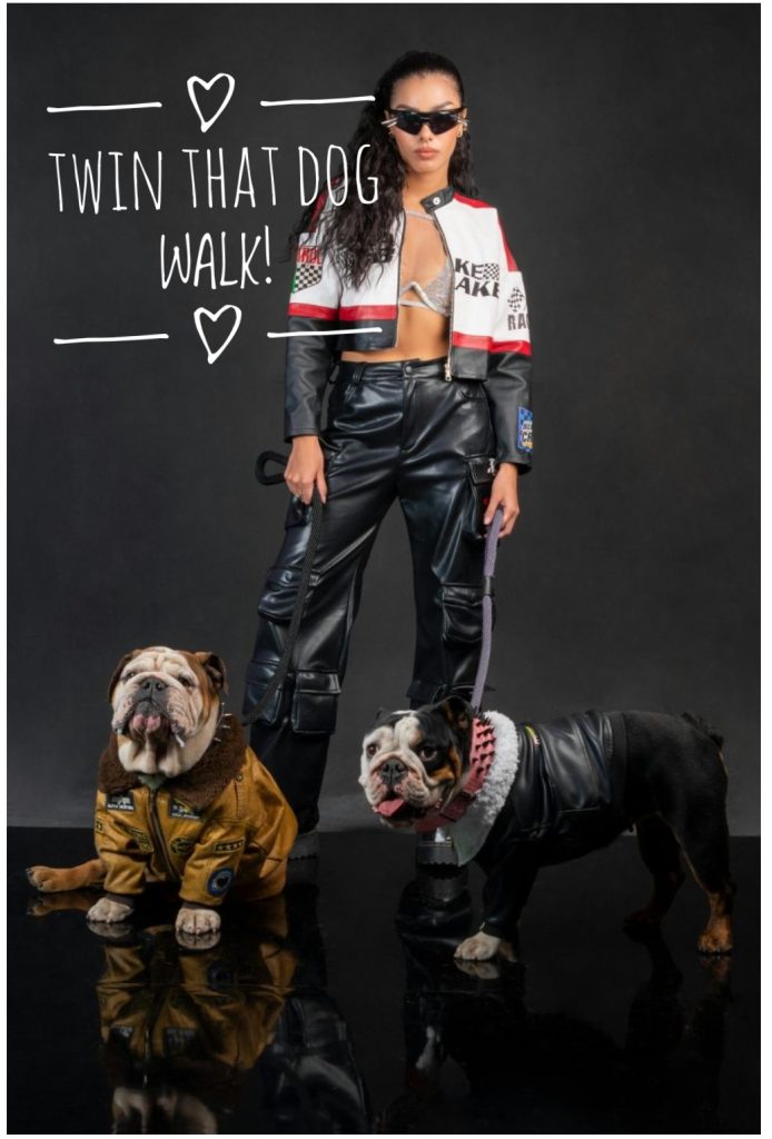 woman and dogs