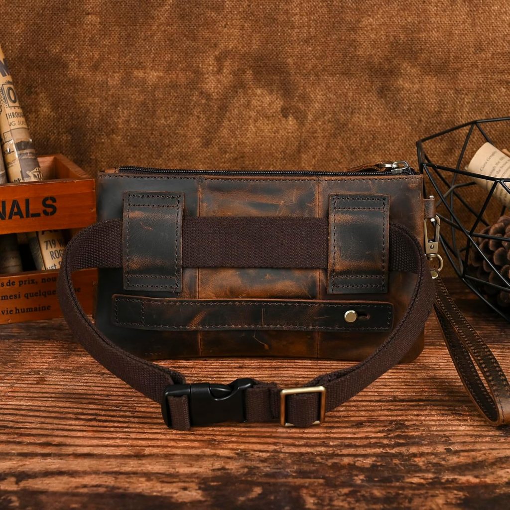 leather waist pack