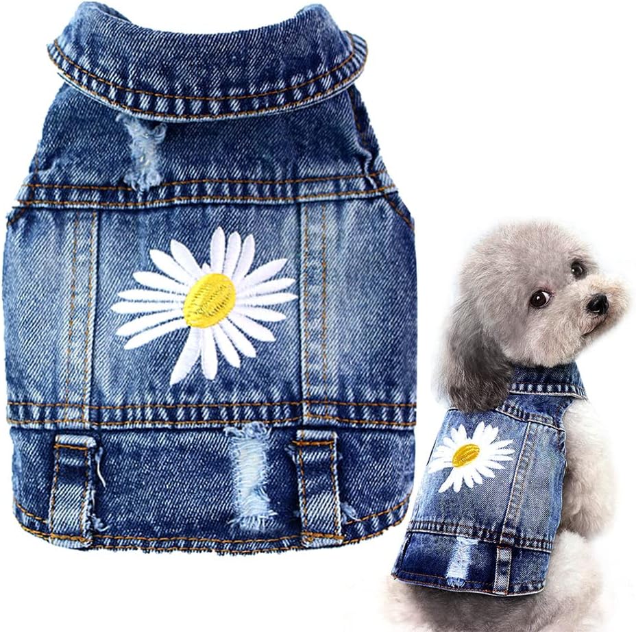 denim jacket for dog