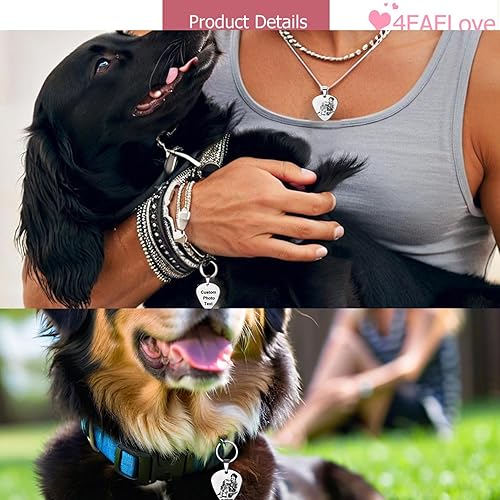 dog and owner matching charms