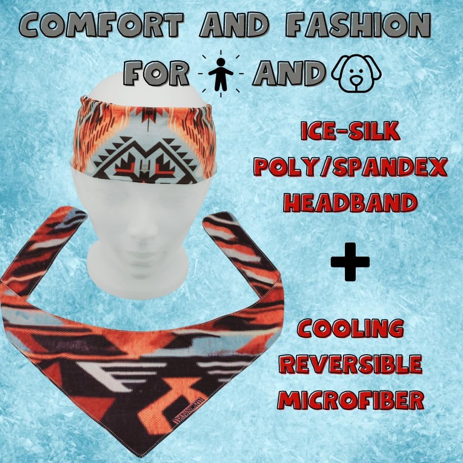 matching headband set