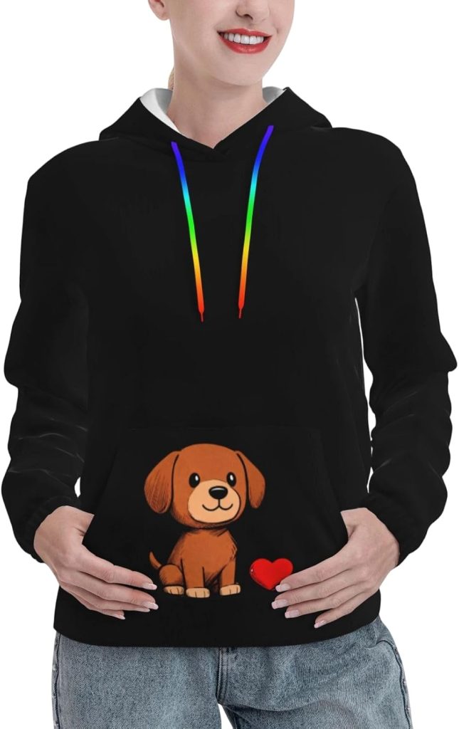 woman wearing hoodie