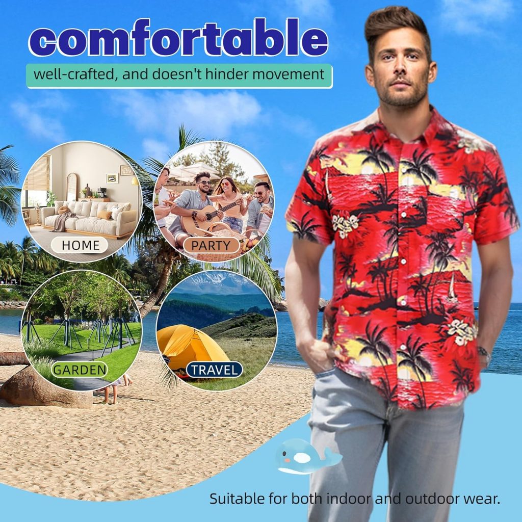 man wearing red shirt